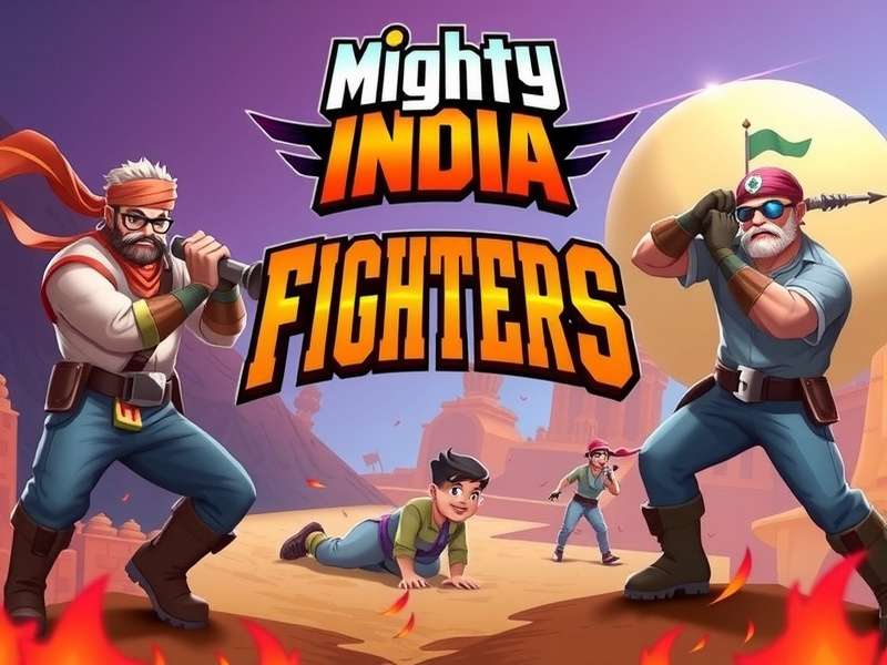 Mighty India Fighters Game Cover
